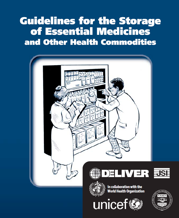 You are currently viewing GUIDELINES FOR THE STORAGE OF ESSENTIAL MEDICINES AND OTHER HEALTH COMMODITIES