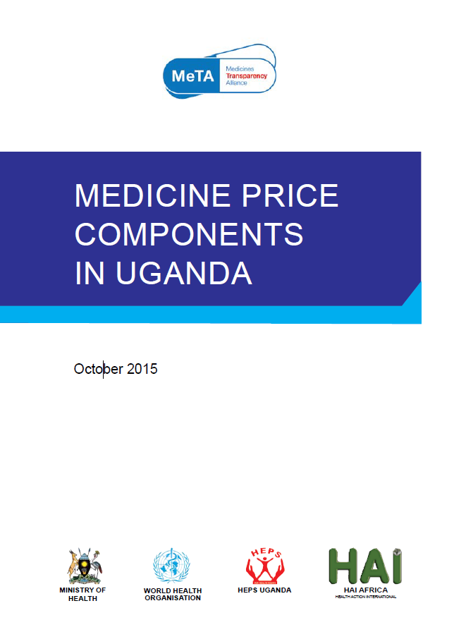 Read more about the article MEDICINE PRICE COMPONENTS IN UGANDA